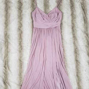 David's Bridal Quartz Bridesmaid Dress